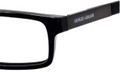 Giorgio Armani 586 Eyeglasses 0ANS DRK SHINY RUTHENIUM BLK (5217)