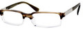 Giorgio Armani 586 Eyeglasses 0VHD SHY PLDIUM HRN GRN (5217)
