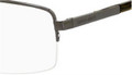 Giorgio Armani 613 Eyeglasses 0NNA DARK RUTHENIUM (5718)