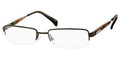Giorgio Armani 710/U Eyeglasses 0A4G DARK Br STRIPE (5218)