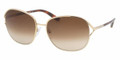 Prada PR58MS Sunglasses ZVN6S1 LIGHT GOLD Br Grad