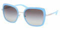 Prada PR59MS Sunglasses 1BC3M1 Slv BLUE