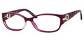 DIOR 3205 Eyeglasses 0SP0 Transp Cyclamen 54-15-135
