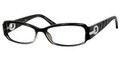 Christian Dior 3206 Eyeglasses 0SO2 Transp Blk (5315)