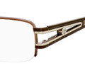 Christian Dior 3724 Eyeglasses 05GX SEMI MATTE METAL Br (5317)