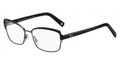 DIOR 3750 Eyeglasses 0J0P Blk Ruthenium 53-16-135