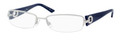 DIOR 3760 Eyeglasses 0H13 Palladium Blue 53-17-135