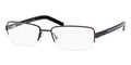 Dior Homme 0150 Eyeglasses 0ANQ Br Metal Blk Crystal 56-17-140