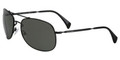 Giorgio Armani 840/S Sunglasses 0PDEHY Semimatte Blk (6119)