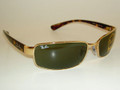 Ray Ban RB3364 Sunglasses 001 Gold Tort (6217)