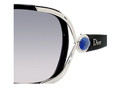 Christian Dior COPACABANA/S Sunglasses 0D28PG Shiny Blk/Gray Blue (6217)