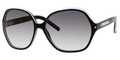 Yves Saint Laurent 6290/S Sunglasses 0YM6 Blk Wht Blk (5915)