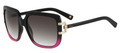 Christian Dior GRAPHIX 3/S Sunglasses 0W6AJS Black Shaded Fuchsia (5619)