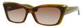 Yves Saint Laurent 6337/S Sunglasses 0AV7 Brown Green Shiny (5517)