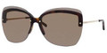 YVES SAINT LAURENT 6338/S Sunglasses 0RHP Blk Gold 65-10-135