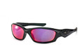 Oakley Straight Jacket 9039 Sunglasses 26-236 Shiny Black/Red