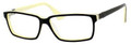 Emporio Armani 9674 Eyeglasses 0QO4 Blk Yellow Crystl (5413)