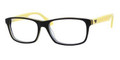 Emporio Armani 9659 Eyeglasses 0P94 Blkyellowblue (5416)