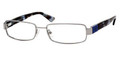 Emporio Armani 9556 Eyeglasses 0Z67 Ruthenium Blue Havana (5416)