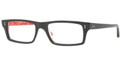 Ray Ban RX5237 Eyeglasses 2479 Top Blk On Wht Red (5317)
