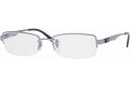 Ray Ban RX6158 Eyeglasses 2507 Metallic Grey-Blue Gray-Grn (5318)