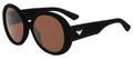 Emporio Armani 9607/S Sunglasses 032S8U Blk Flock (5618)