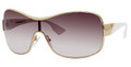 Emporio Armani 9690/S Sunglasses 00YQH2 Gold Crystal Wht (9901)