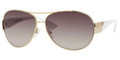 Emporio Armani 9691/S Sunglasses 0YQHCC GOLD CRYTAL Wht (6113)