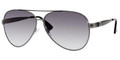 Emporio Armani 9704/S Sunglasses 0VRWJJ DARK RUTHENIUM Blk (6211)
