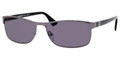 Emporio Armani 9744/S Sunglasses 0V81R6 DARK RUTHENIUM Blk (5915)
