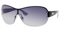 Emporio Armani 9749/S Sunglasses 0A5UJJ DARK RUTHENIUM Blk Wht (9901)
