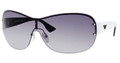 Emporio Armani 9749/S Sunglasses 0A5ZVK PALLADIUM Wht Blk (9901)