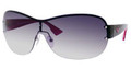 Emporio Armani 9749/S Sunglasses 0A7FKJ RUTHENIUM Blk FUCHSIA (9901)