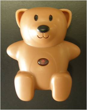 Image of CL-103 Brown replacement locator tracker bear