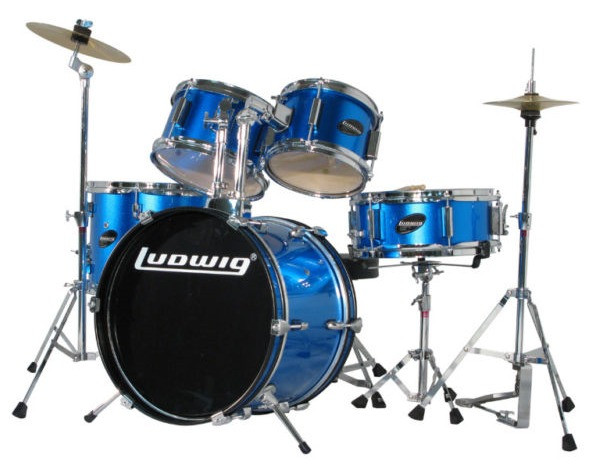 Ludwig Junior Drum Set Beginner DrumsLudwig Junior Drum Set Beginner Drums  