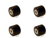 MODEL 124 ROTATING SKATE  REPLACEMENT WHEEL SET of 4