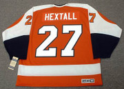 RON HEXTALL Philadelphia Flyers CCM Vintage Throwback Away NHL Hockey Jersey - Back