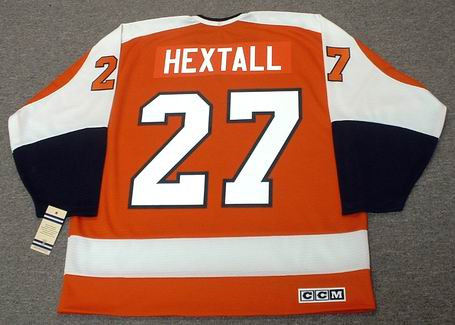 RON HEXTALL Philadelphia Flyers CCM Vintage Throwback Away NHL Hockey Jersey - Custom Throwback ...