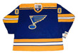 ST. LOUIS BLUES 1980's CCM Vintage Throwback Customized NHL Hockey Jersey - FRONT