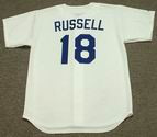 BILL RUSSELL Los Angeles Dodgers 1981 Home Majestic Baseball Throwback Jersey - BACK