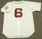 BILL BUCKNER Boston Red Sox 1987 Home Majestic Baseball Throwback Jersey