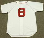 CARL YASTRZEMSKI Boston Red Sox 1983 Majestic Throwback Home Baseball Jersey
