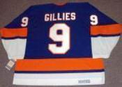CLARK GILLIES New York Islanders "Rookie" 1974 CCM Vintage Throwback Hockey Jersey