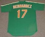 KEITH HERNANDEZ New York Mets 1985 Cooperstown Throwback "St. Patty's Day" Baseball Jersey