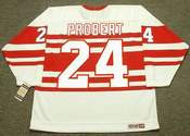 1992 CCM Vintage Throwback BOB PROBERT Detroit Red Wings Jersey - BACK