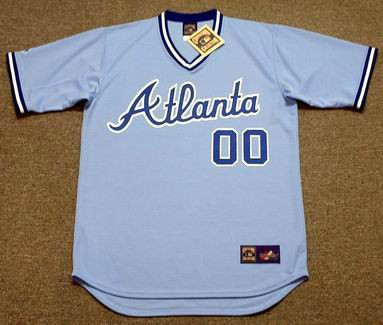 1980 Atlanta Braves Away Jerseys - Custom Throwback MLB Baseball Jerseys