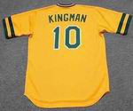 DAVE KINGMAN Oakland Athletics 1984 Majestic Cooperstown Throwback Baseball Jersey