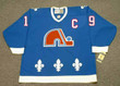 JOE SAKIC Quebec Nordiques 1992 Away CCM Throwback NHL Hockey Jersey - FRONT