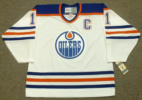 MARK MESSIER Edmonton Oilers 1990 CCM 