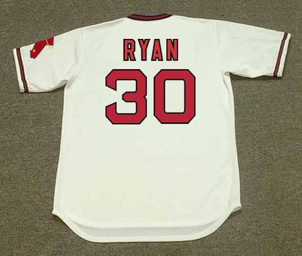 الشركة الدولية Angels #30 Nolan Ryan White Home Women's Stitched Baseball Jersey عسل شوكة